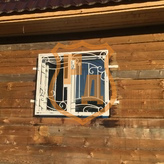 решетка для дачи белого цвета